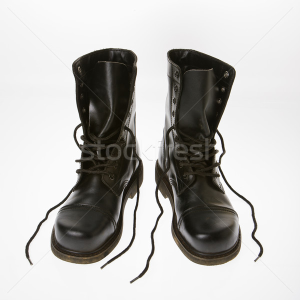 Combat boots. Stock photo © iofoto