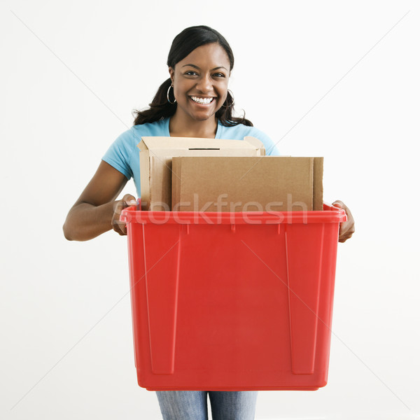 [[stock_photo]]: Femme · recyclage · Homme