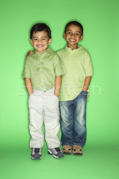 Portrait of two boys. Stock photo © iofoto