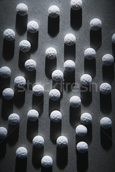 Round White Pills Stock photo © iofoto