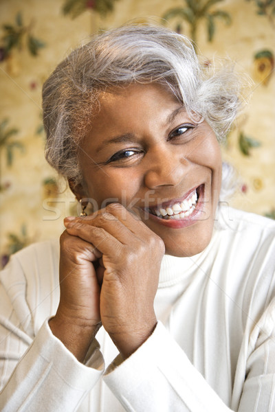 Smiling woman. Stock photo © iofoto
