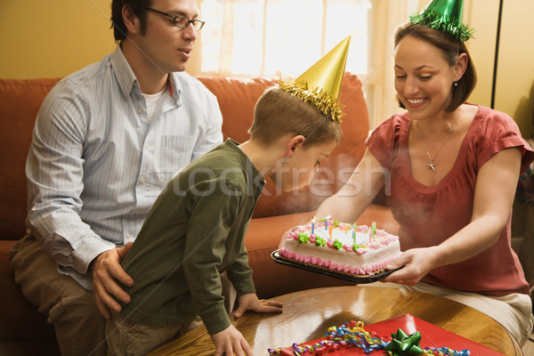 Family birthday party. Stock photo © iofoto