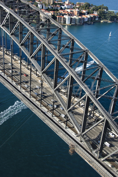 Sydney port pont détail Australie [[stock_photo]] © iofoto