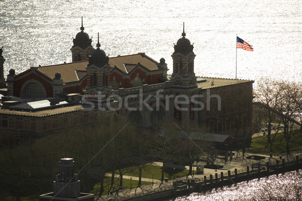 Stock photo: Ellis Island.