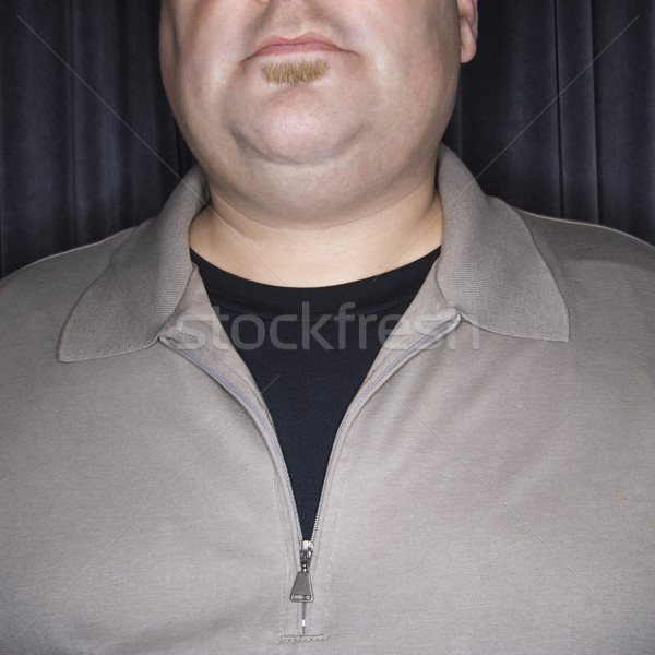 Dorosły człowiek mężczyzna piersi Zdjęcia stock © iofoto