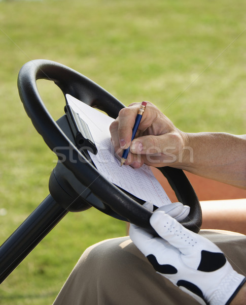 Man Scoring Golf  Stock photo © iofoto