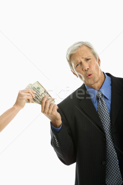 People holding money. Stock photo © iofoto