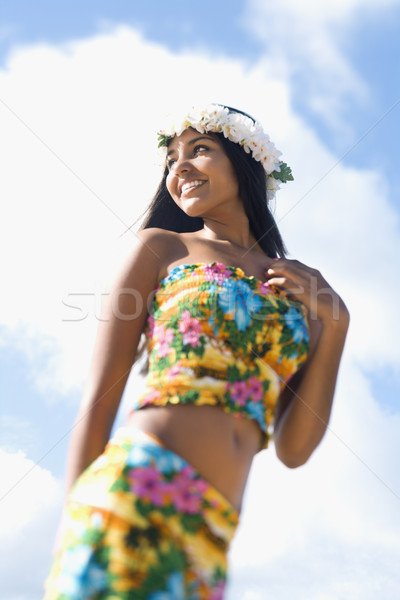 Attractive Young Hawaiian Woman  Stock photo © iofoto