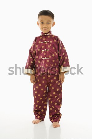 Boy in Asian attire. Stock photo © iofoto