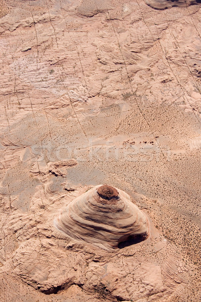 Rotsformatie antenne woestijn landschap Utah USA Stockfoto © iofoto