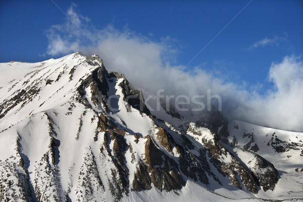 Snowcapped mountains. Stock photo © iofoto