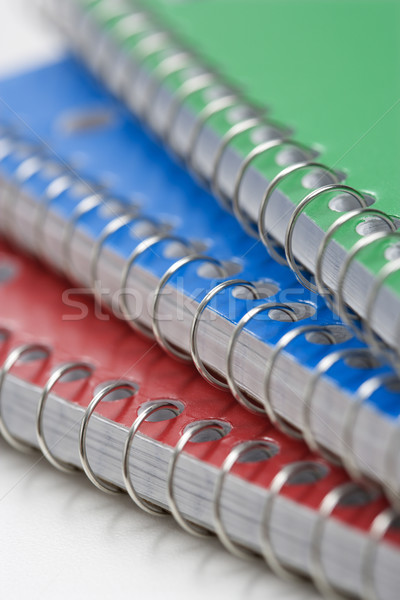 Spiral bound notebooks. Stock photo © iofoto