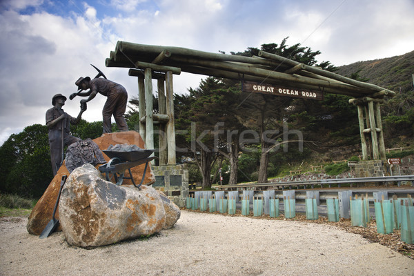 Memorial in Australia. Stock photo © iofoto