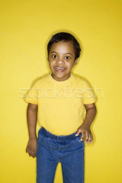 Boy child smiling. Stock photo © iofoto