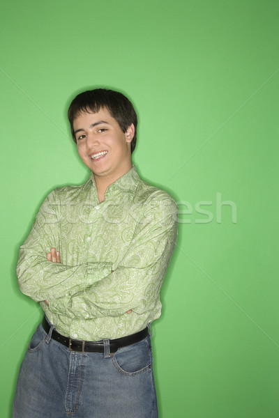 Teen boy smiling. Stock photo © iofoto