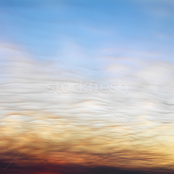 Sunset sky. Stock photo © iofoto