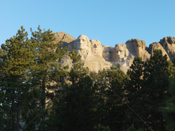 Rushmore hegy arc hegy férfiak utazás kő Stock fotó © iofoto