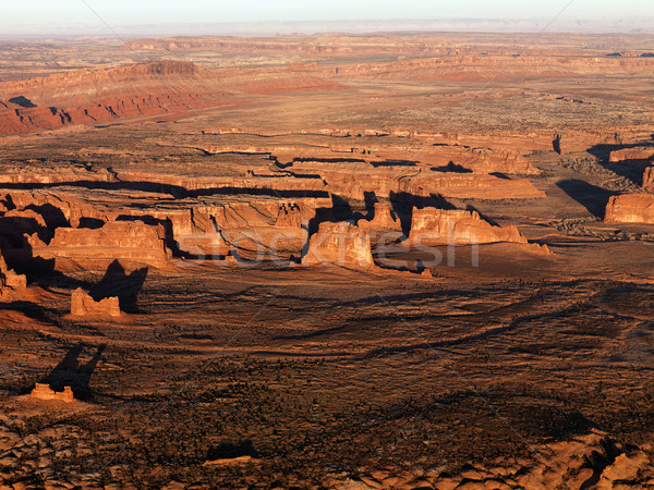 Parque Utah aéreo paisaje rock Estados Unidos Foto stock © iofoto