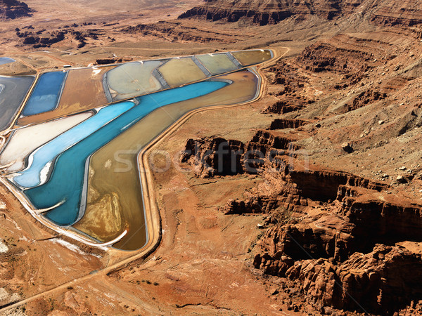 Tailings pond in rural Utah. Stock photo © iofoto