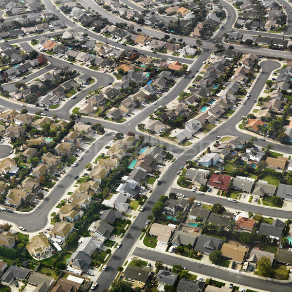 Aerial of suburbia. Stock photo © iofoto