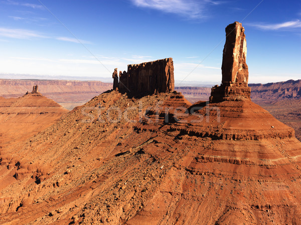 Tall Rock Formations Stock photo © iofoto