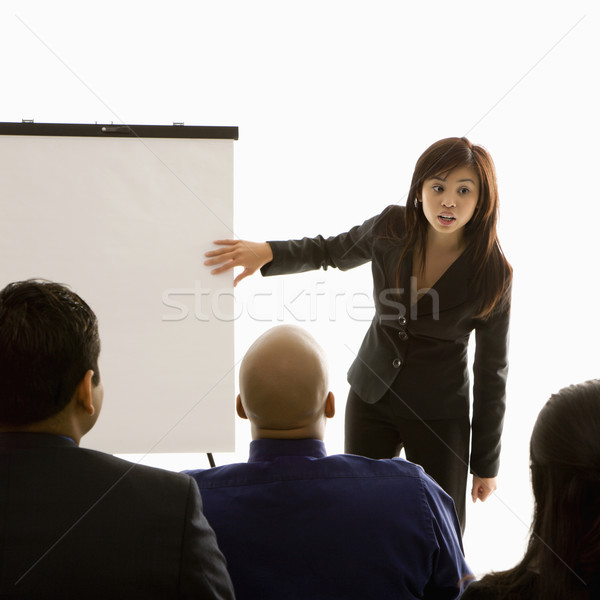 Business presentation. Stock photo © iofoto