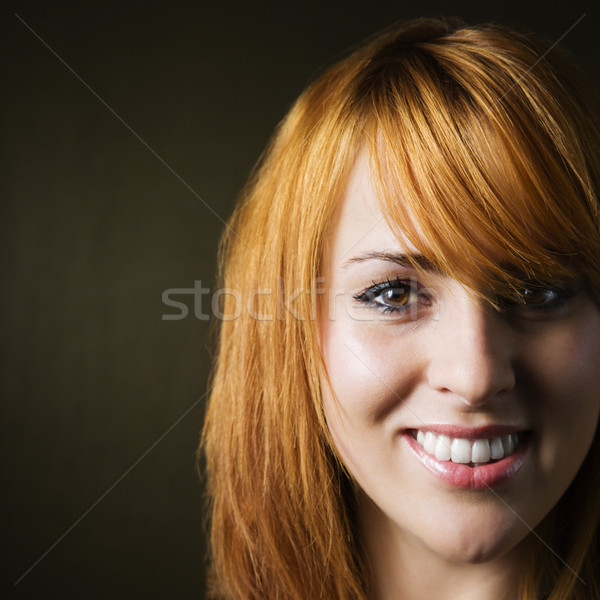 Smiling woman Stock photo © iofoto