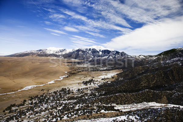 Desert and Mountains Stock photo © iofoto