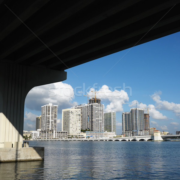 Waterfront skyline, Miami. Stock photo © iofoto