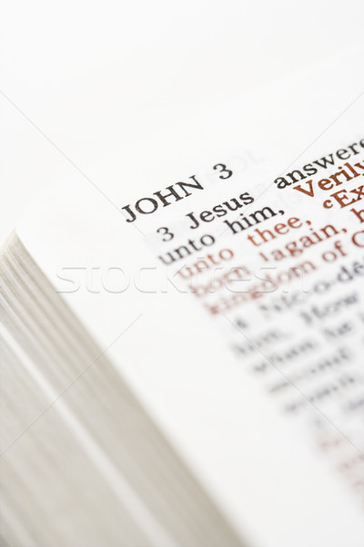Bible verse. Stock photo © iofoto