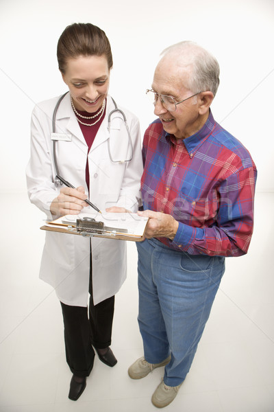 Physician and patient. Stock photo © iofoto