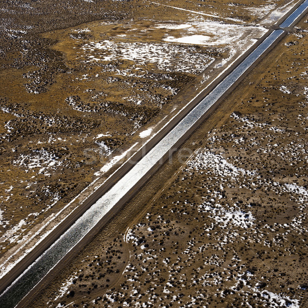 Irrigation canal rural Colorado paysage [[stock_photo]] © iofoto