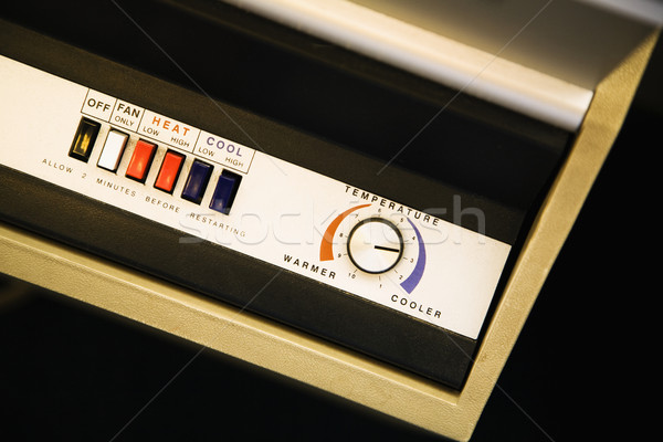 Air conditioner control panel. Stock photo © iofoto