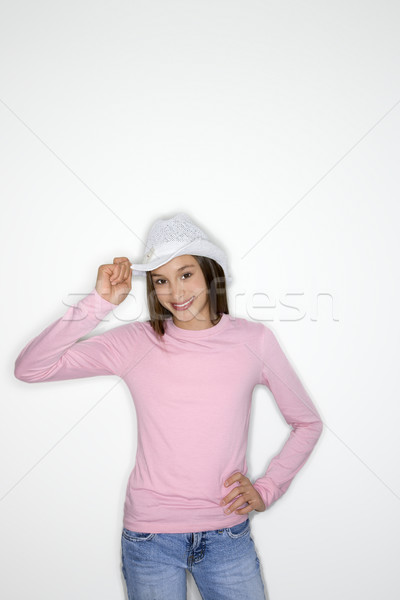 Cute girl portrait. Stock photo © iofoto