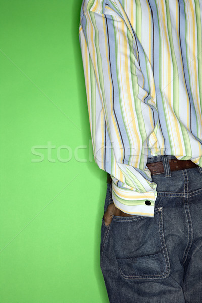 Boy with hands in pockets. Stock photo © iofoto