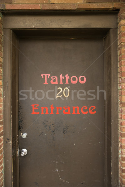 Tattoo entrance. Stock photo © iofoto