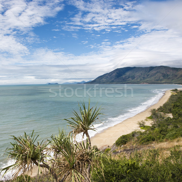 Queensland scénique côte vue montagnes Photo stock © iofoto