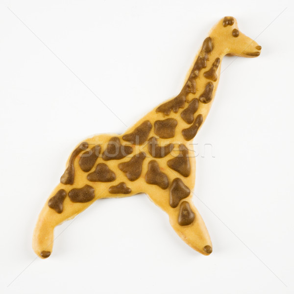 Stock photo: Giraffe sugar cookie.