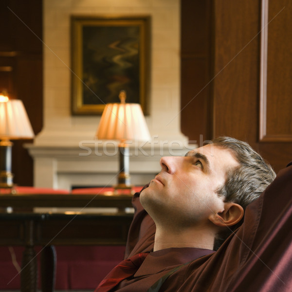 Businessman relaxing. Stock photo © iofoto