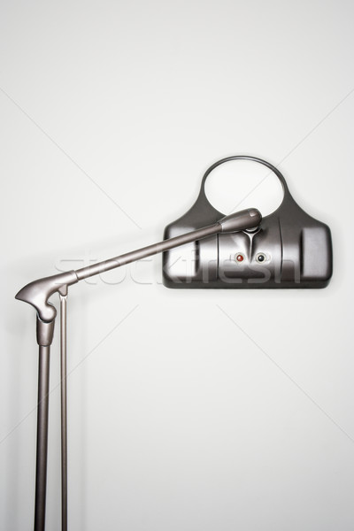 Vision Vergrößerung Linse Swing Arm Detail Stock foto © iofoto