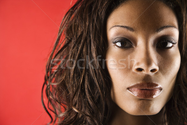 Young adult female portrait. Stock photo © iofoto