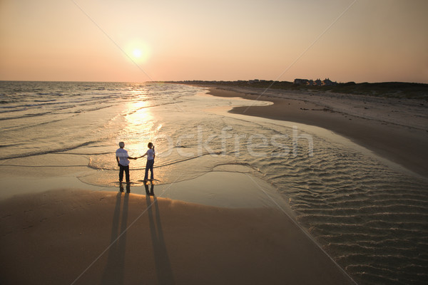 Couple on beach. Stock photo © iofoto