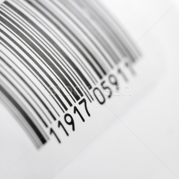 UPC Symbol on Label Stock photo © iofoto