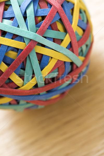 Recepturka piłka martwa natura kolorowy działalności kolor Zdjęcia stock © iofoto