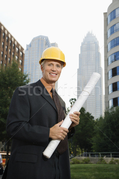 Site supervisor. Stock photo © iofoto