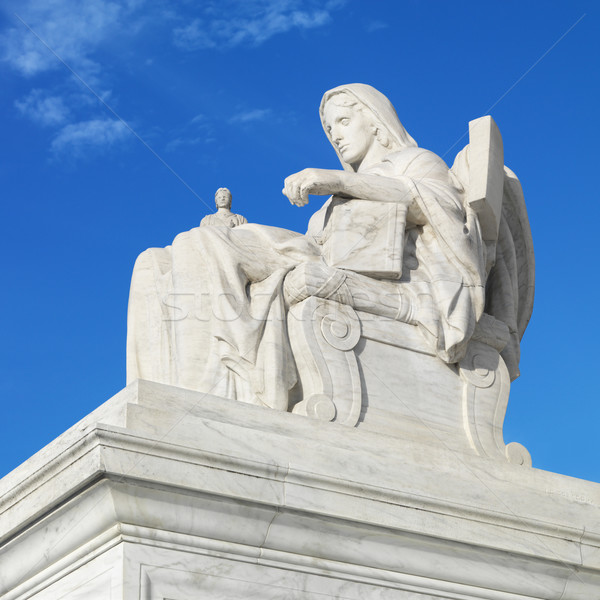 Supreme Court sculpture. Stock photo © iofoto