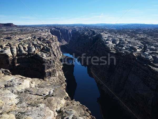 Utah Canyonlands aerial. Stock photo © iofoto
