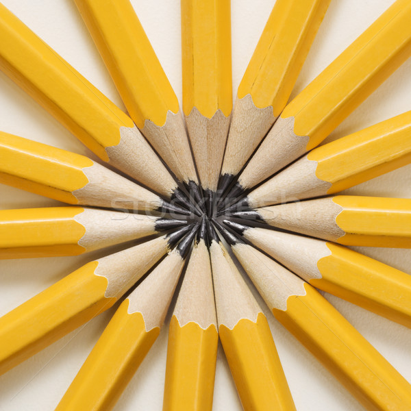 Stock fotó: Ceruzák · csillag · forma · éles · szimmetrikus · üzlet
