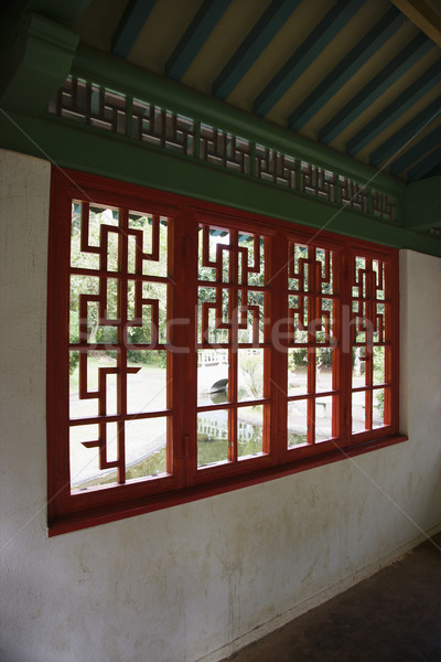 Interior of pagoda. Stock photo © iofoto