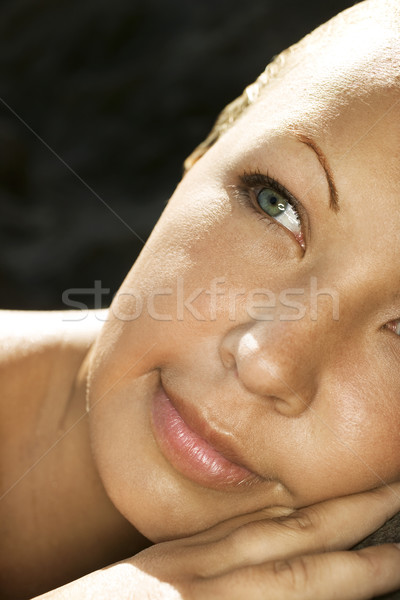 Young woman portrait. Stock photo © iofoto